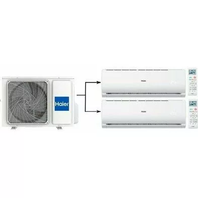 Мульти сплит система на 2 комнаты HAIER 2U40S2SM1FA/AS09TS6HRA-M/AS12TS6HRA-M Мульти сплит система на 2 комнаты HAIER 2U40S2SM1FA/AS09TS6HRA-M/AS12TS6HRA-M