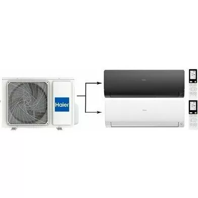 Мульти сплит система на 2 комнаты HAIER 2U40S2SM1FA/AS25S2SF2FA-W/AS25S2SF2FA-B