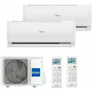 Мульти сплит система на 2 комнаты HAIER 2U50S2SM1FA-3/AS07TS6HRA-M/AS09TS6HRA-M