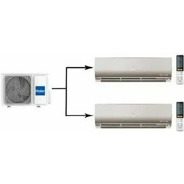 Мульти сплит система на 2 комнаты HAIER 2U50S2SM1FA-3/AS25S2SF2FA-G/AS35S2SF2FA-G Мульти сплит система на 2 комнаты HAIER 2U50S2SM1FA-3/AS25S2SF2FA-G/AS35S2SF2FA-G